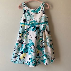 Janie and Jack Shoreline Club Floral Dress 2